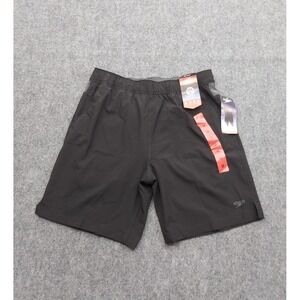 Speedo Swim Shorts Mens Medium Black Tech Volley Zip Pockets comfort Liner NWT